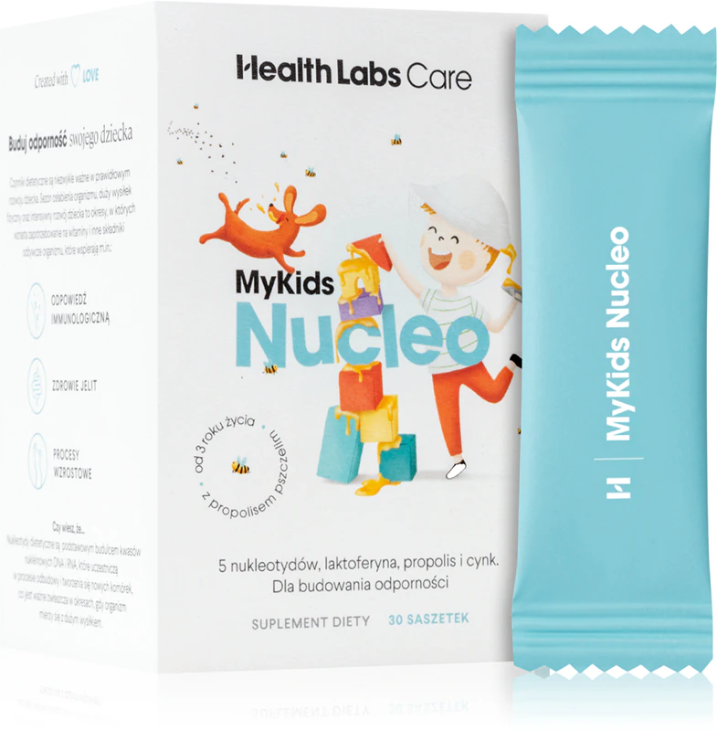 Health Labs Care MyKids Nucleo voedingssupplement ter versterking van het immuunsysteem bij kinderen