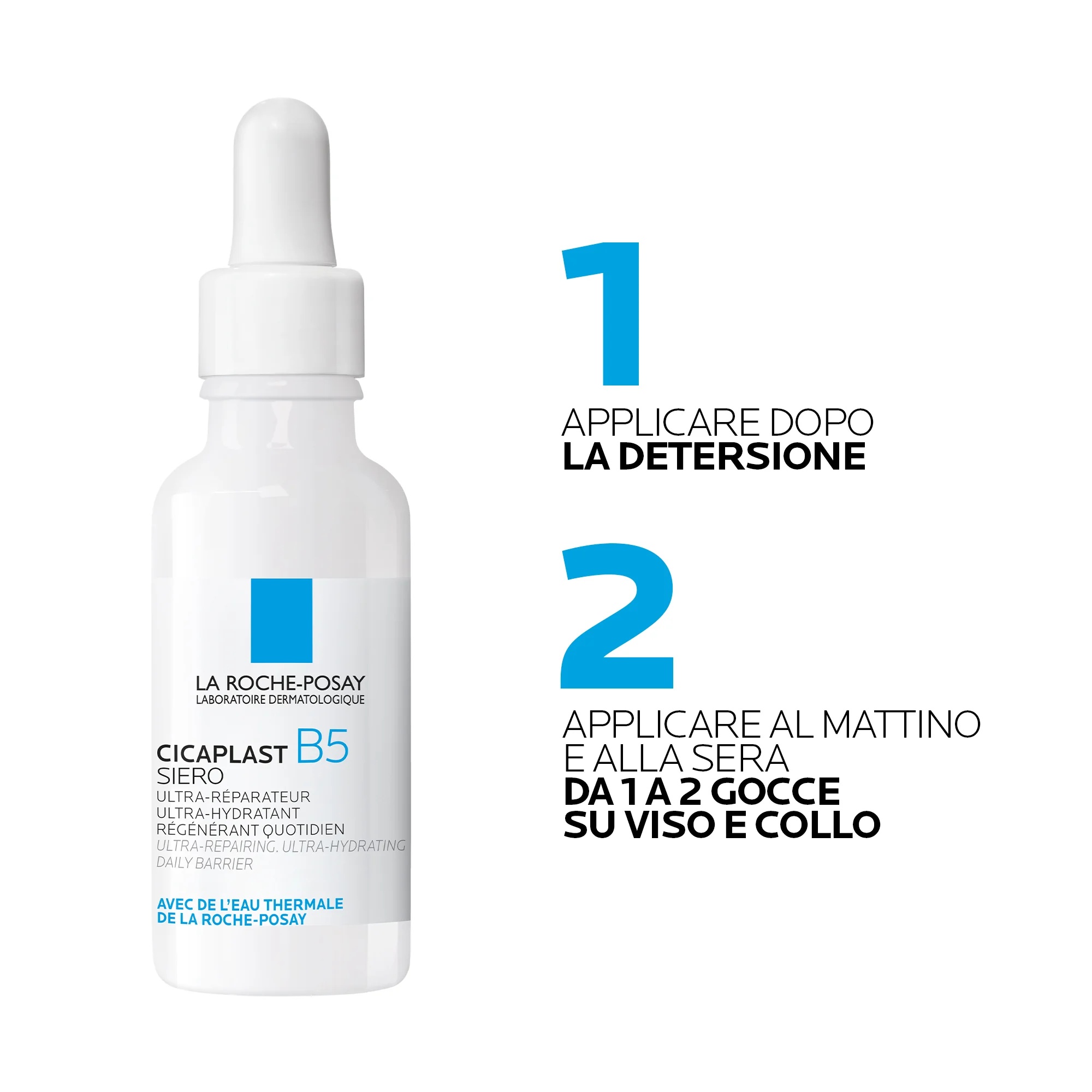 LA ROCHE POSAY La Roche Posay Cicaplast B5 serum 30 ml Hydraterend, regenererend, ultra-regenererend.