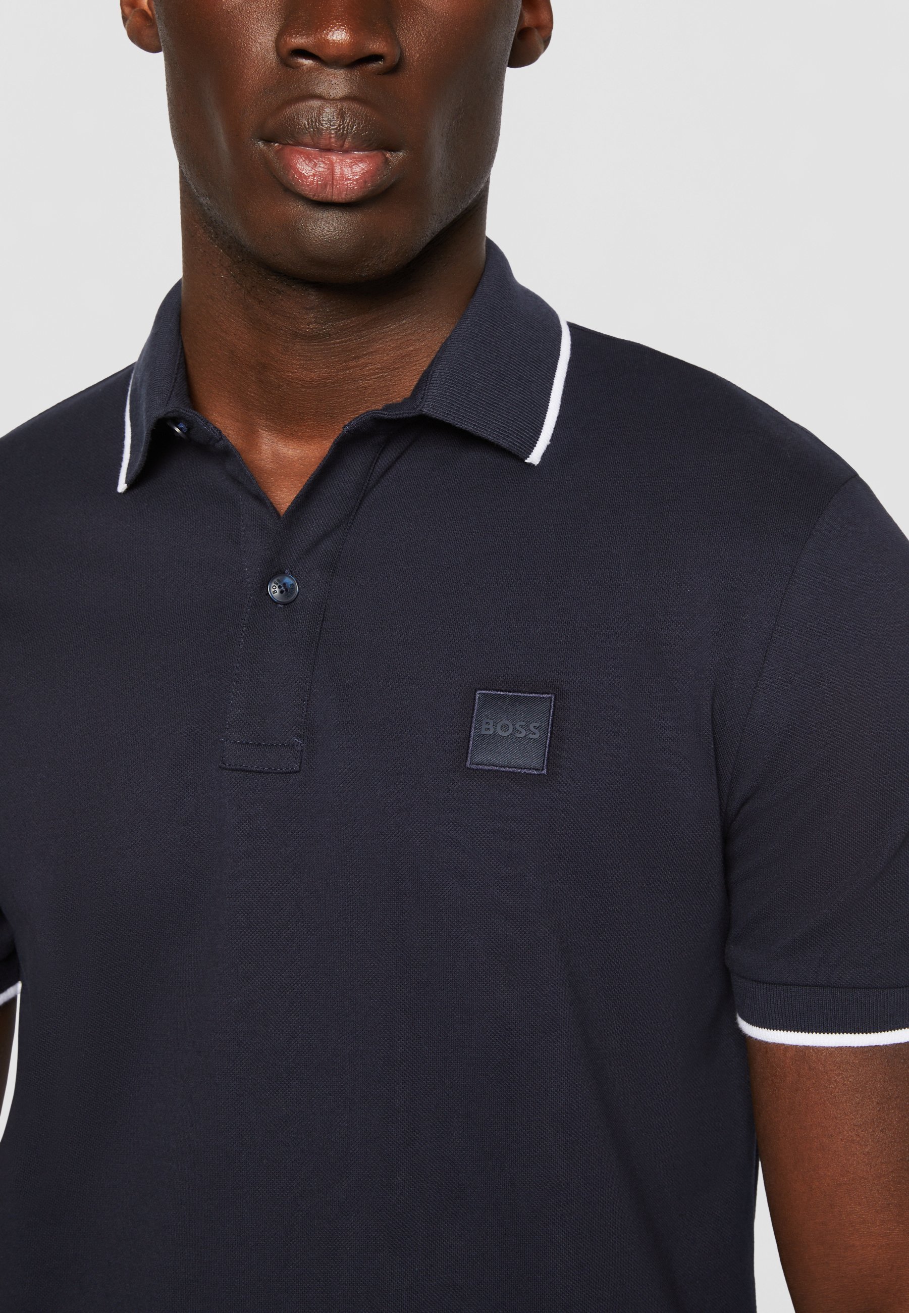 BOSS PASSERTIP - Poloshirt - donkerblauw