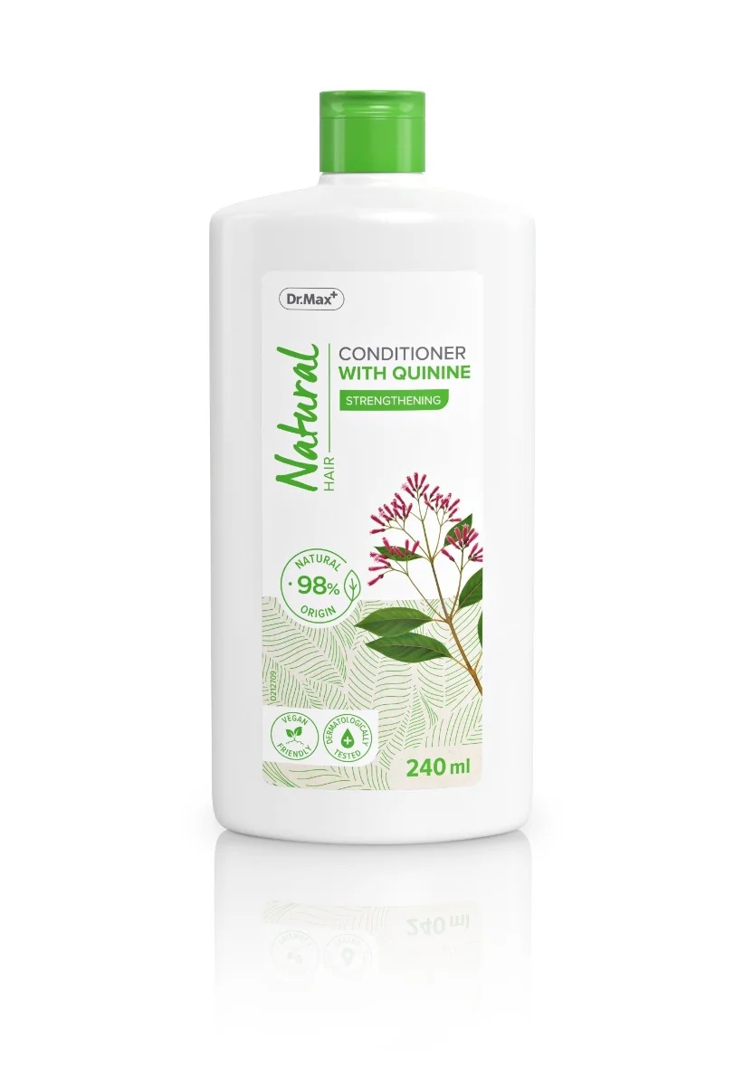 DR. MAX Acondicionador natural con quinina 240 ml Contra la caída del cabello