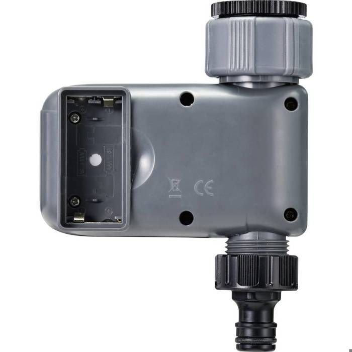 Control de riego - TOOLCRAFT - TO-7154910 - Temporizador eléctrico - Riego de jardín - Ajustable de 1 a 4 horas