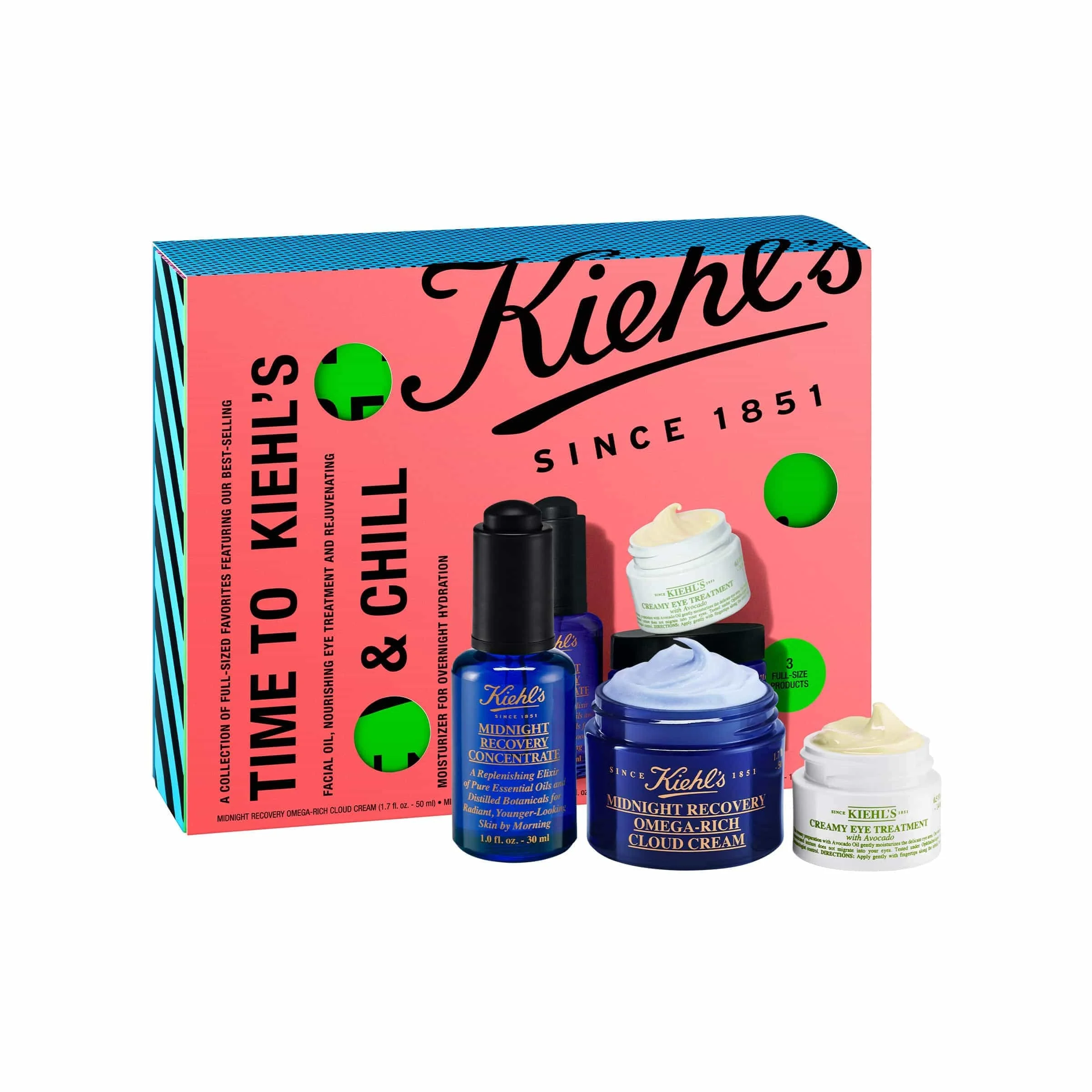 Cofanetti Time to Kiehl's & Chill Gift Set - Cofanetto Antirughe