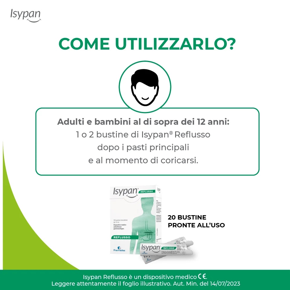 ISYPAN Isypan Reflux 20 Beutel à 10 ml Mittel gegen gastroösophagealen Reflux