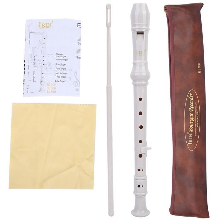 Recorder - XUY - Baroque Model - 8 Holes - Eco-friendly - With Bag and Cleaning Tools