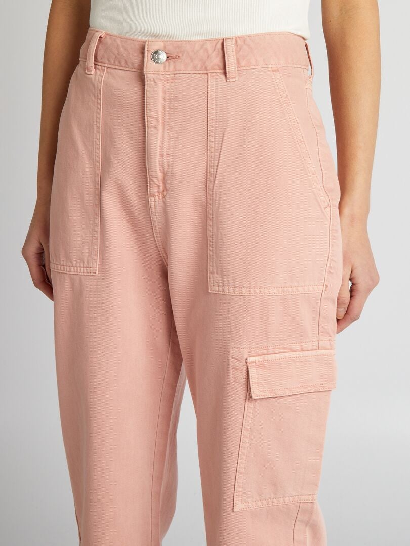 Calças cargo - ROSA