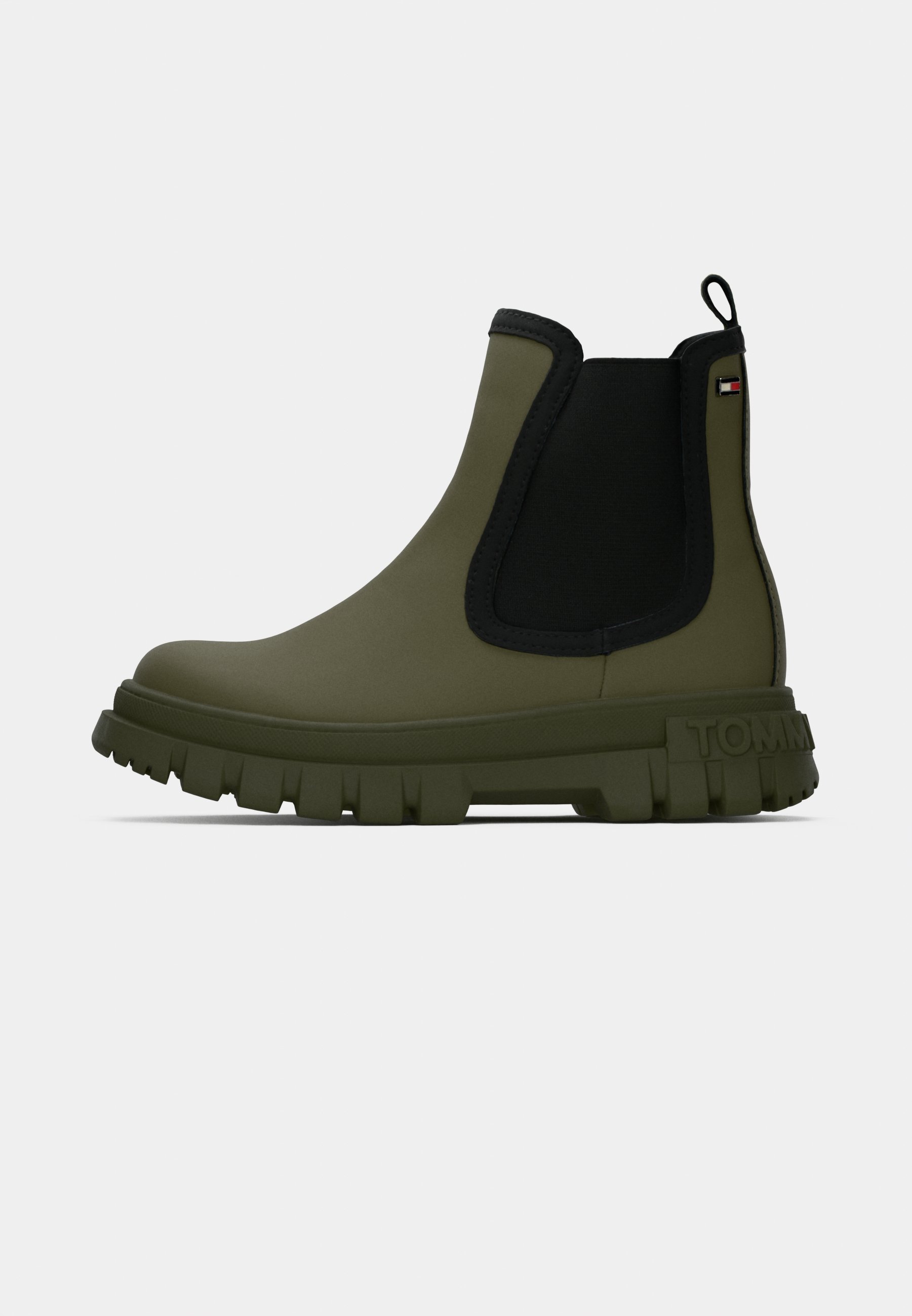 Tommy Hilfiger MICHIGAN UNISEX - Klassieke enkellaarsjes - militair groen