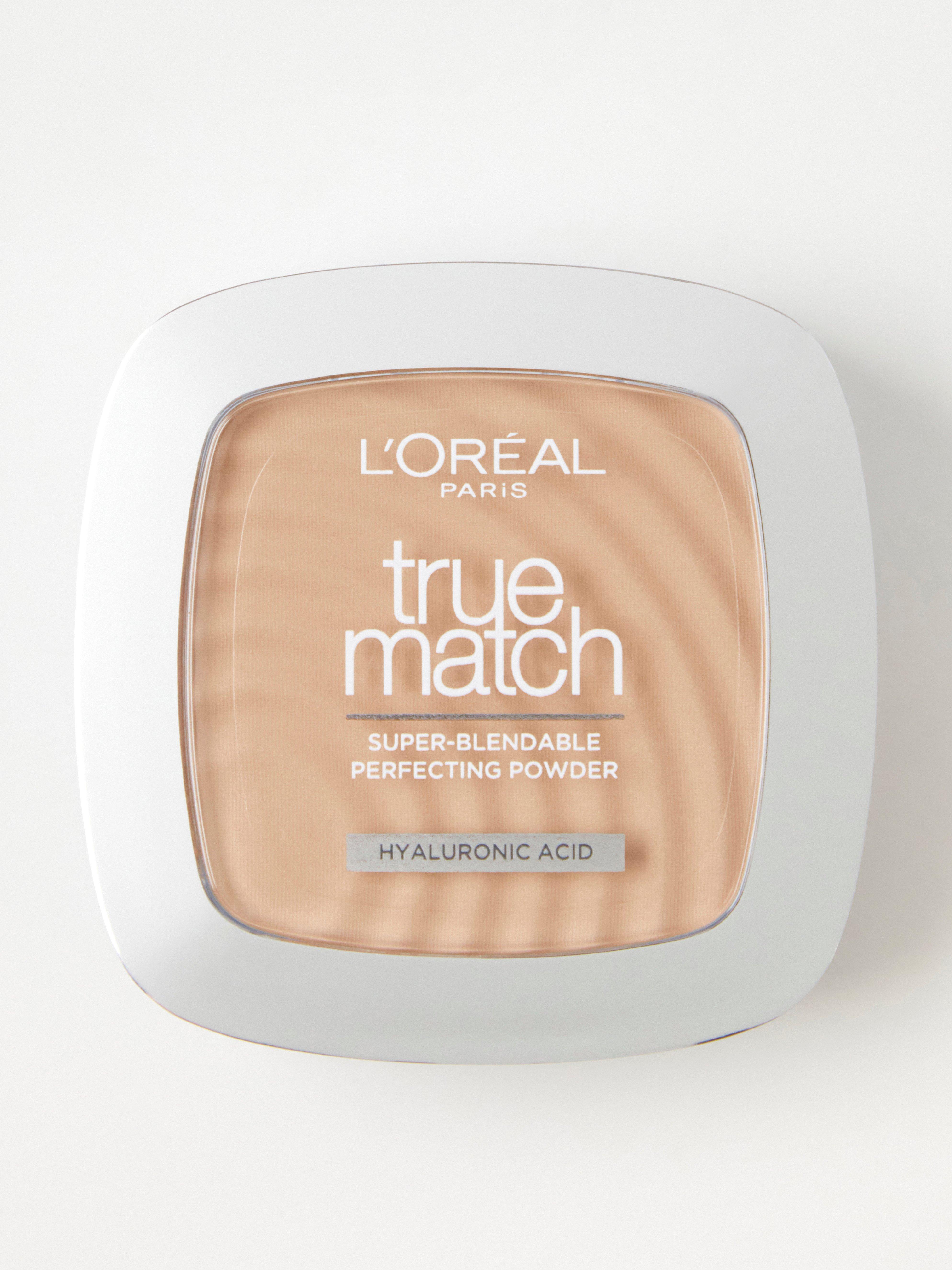 Polvos True Match de L'Oréal W3 color beige dorado