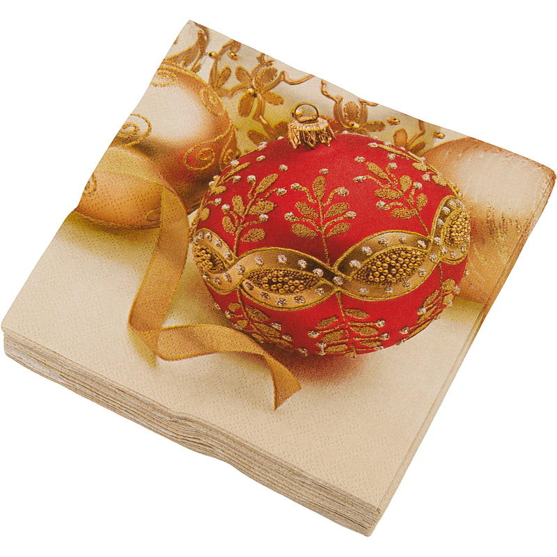 Vie Eco Servetter 20-pack 33x33 cm, julmotiv