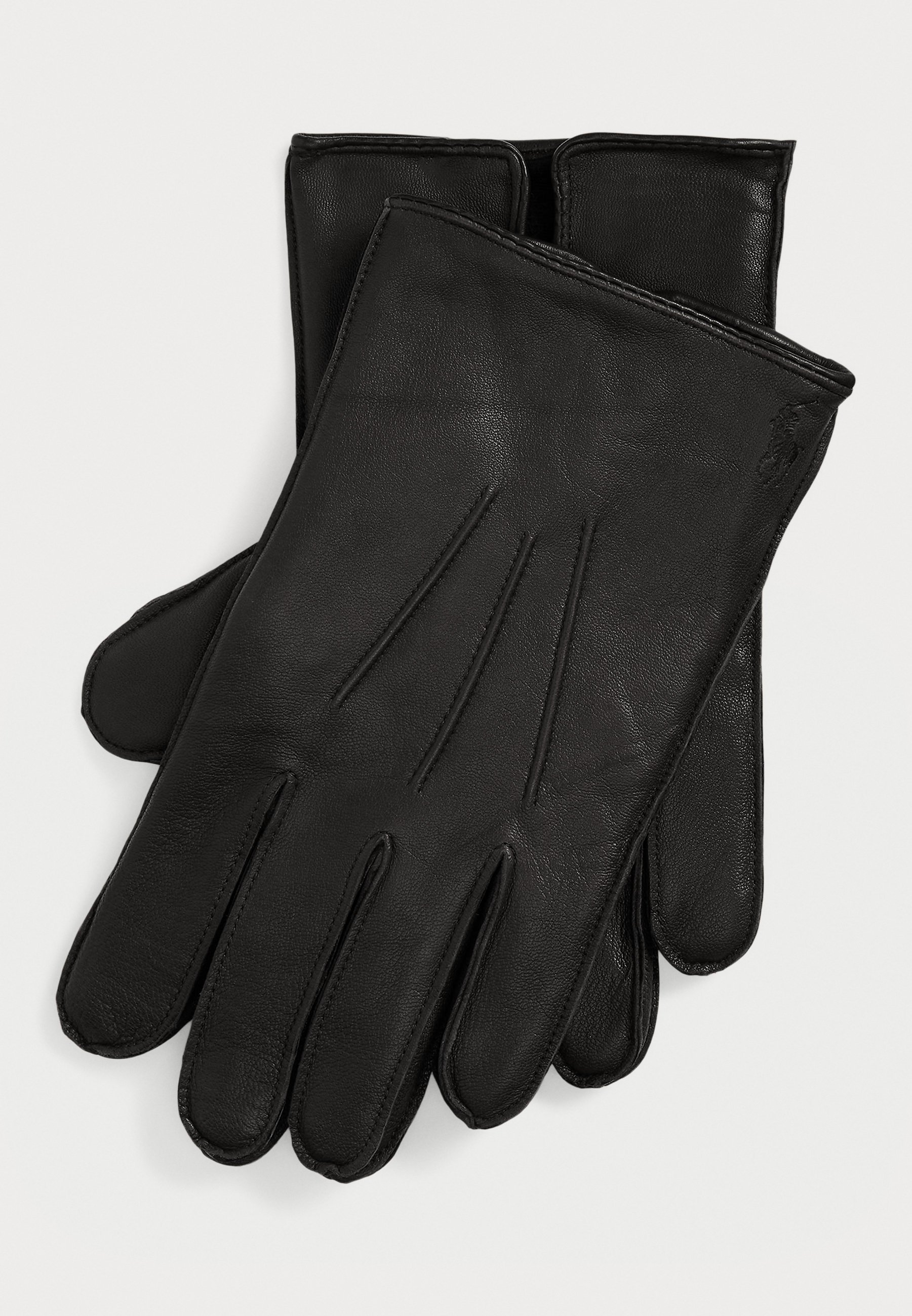 Polo Ralph Lauren geïsoleerde touchscreen handschoenen van schapenvacht - Handschoenen - zwart