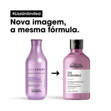 Champú suavizante y antiencrespamiento L'Oréal Professionnel Serie Expert Liss Unlimited 300 ml
