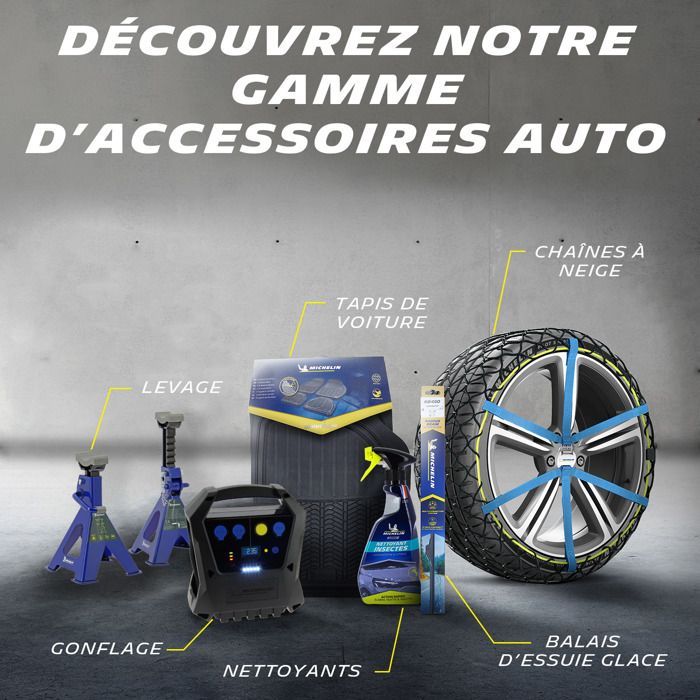 Bomba de pie de doble pistón MICHELIN + manómetro