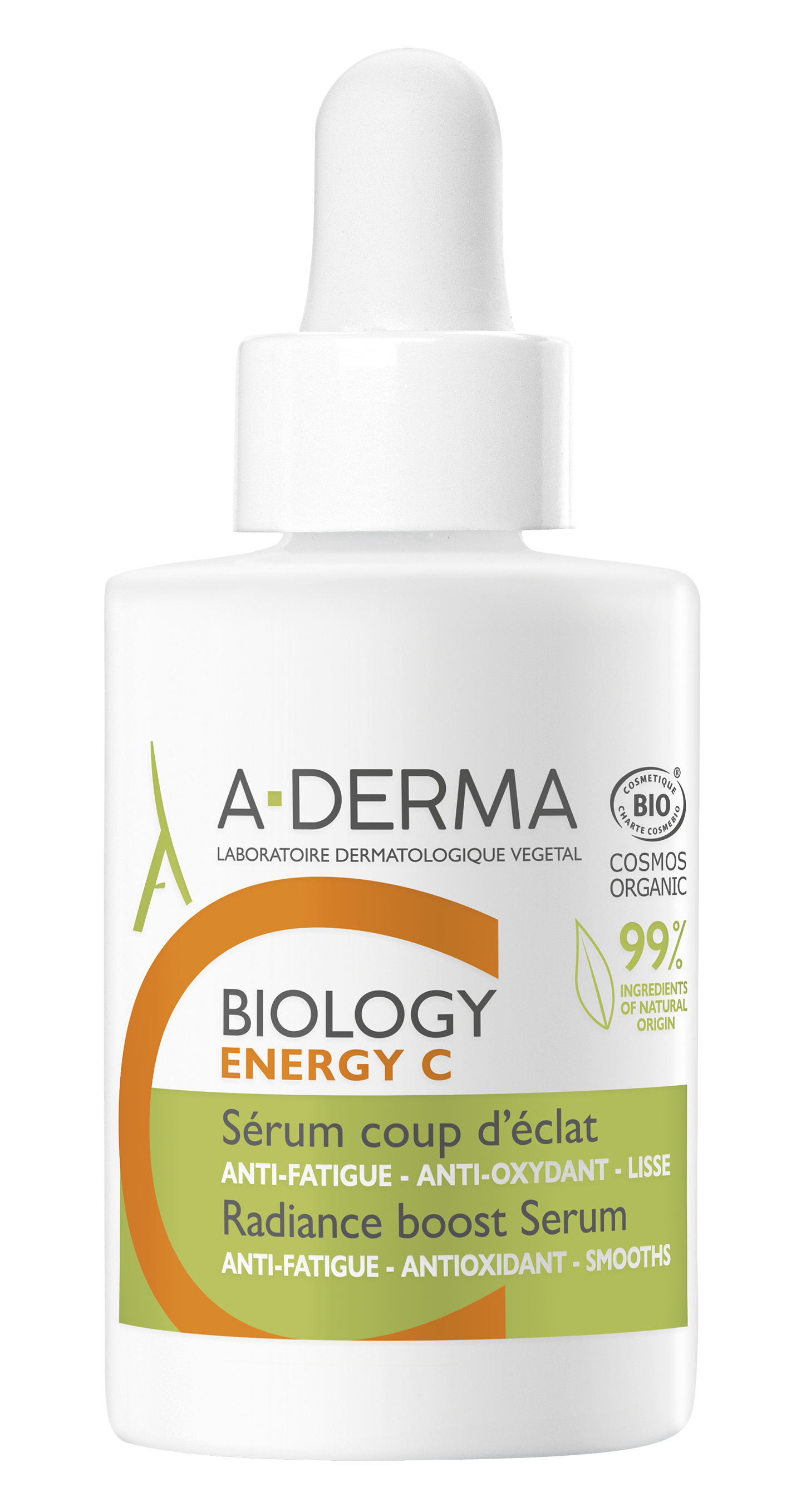 Serum za pojačavanje sjaja kože s vitaminom C Energy Kozmetika za lice iz ljekarne