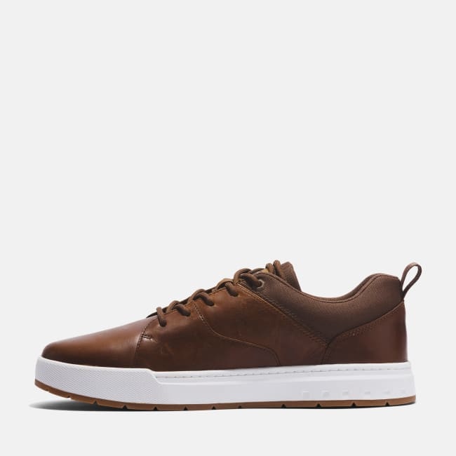Oxford in Pelle Maple Grove da Uomo in marrone