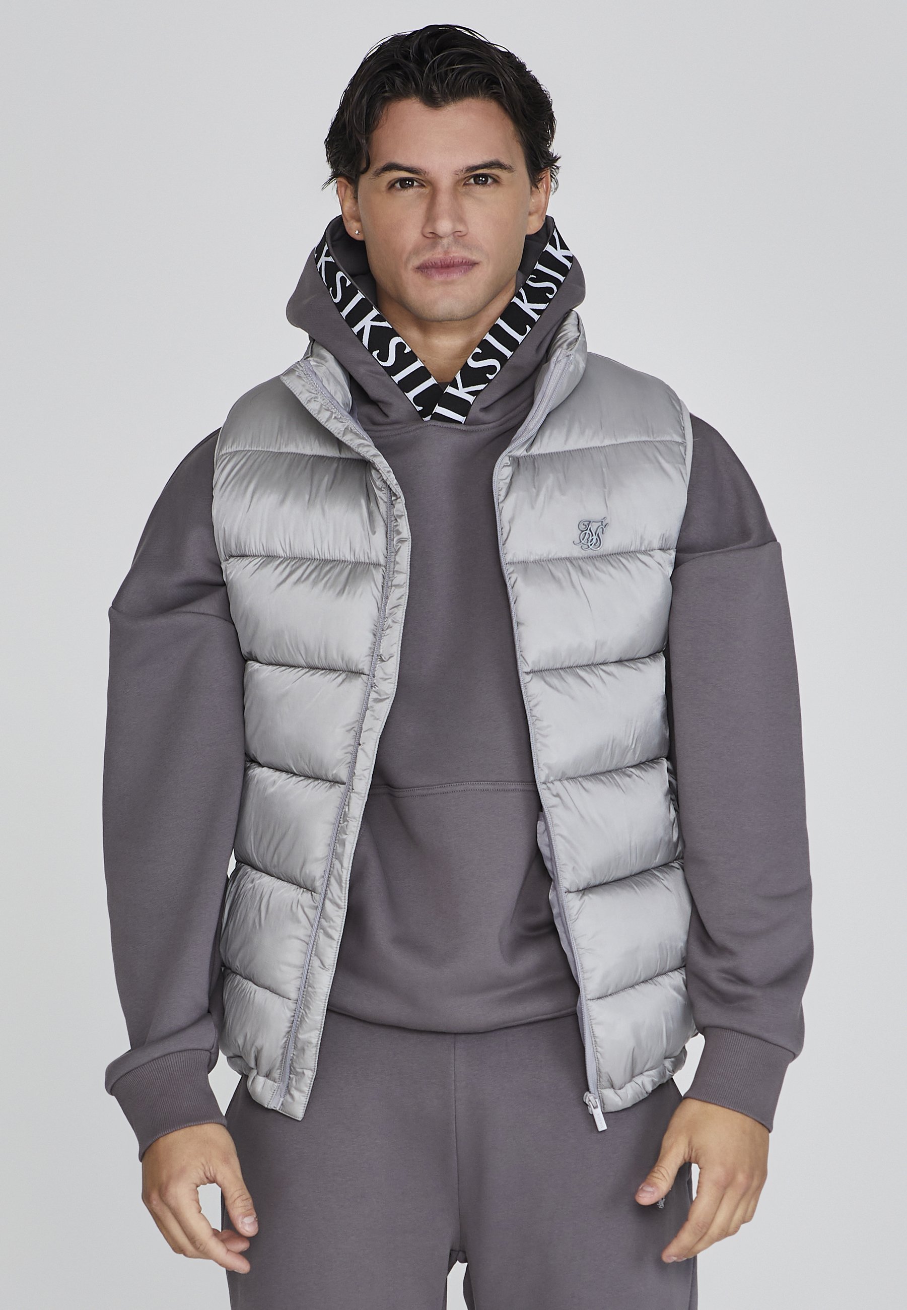 Gilet SIKSILK - grigio