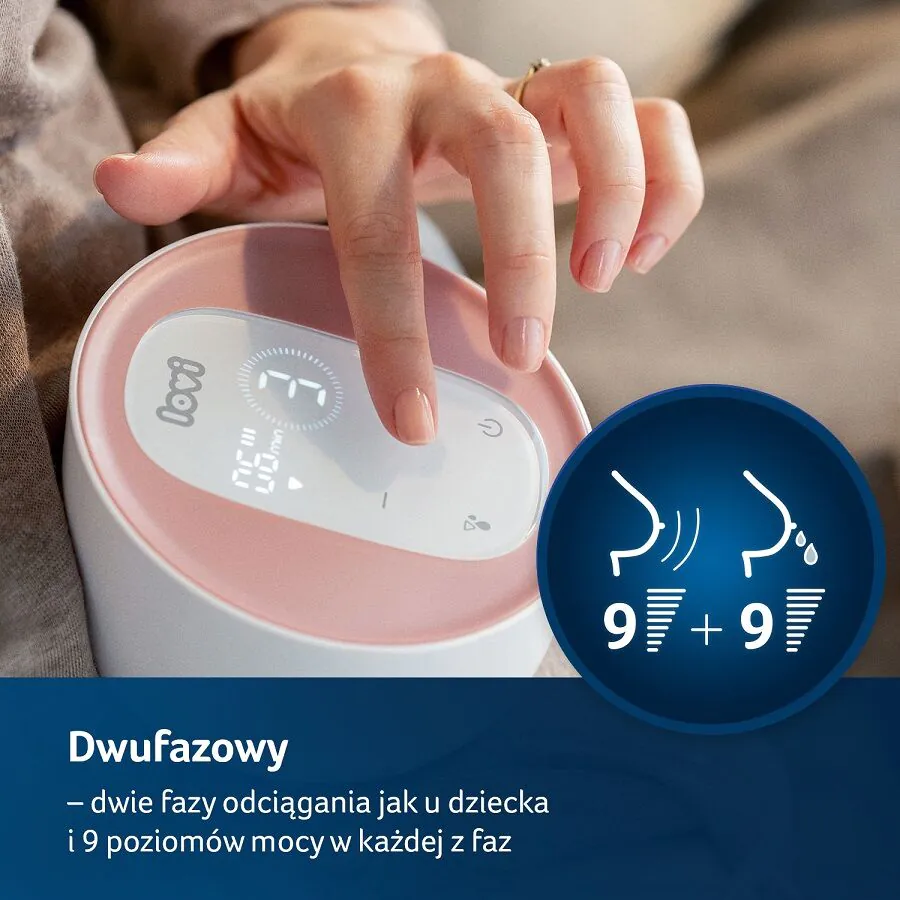 Lovi Laktator Elektryczny Dwufazowy Prolactis 3D Soft