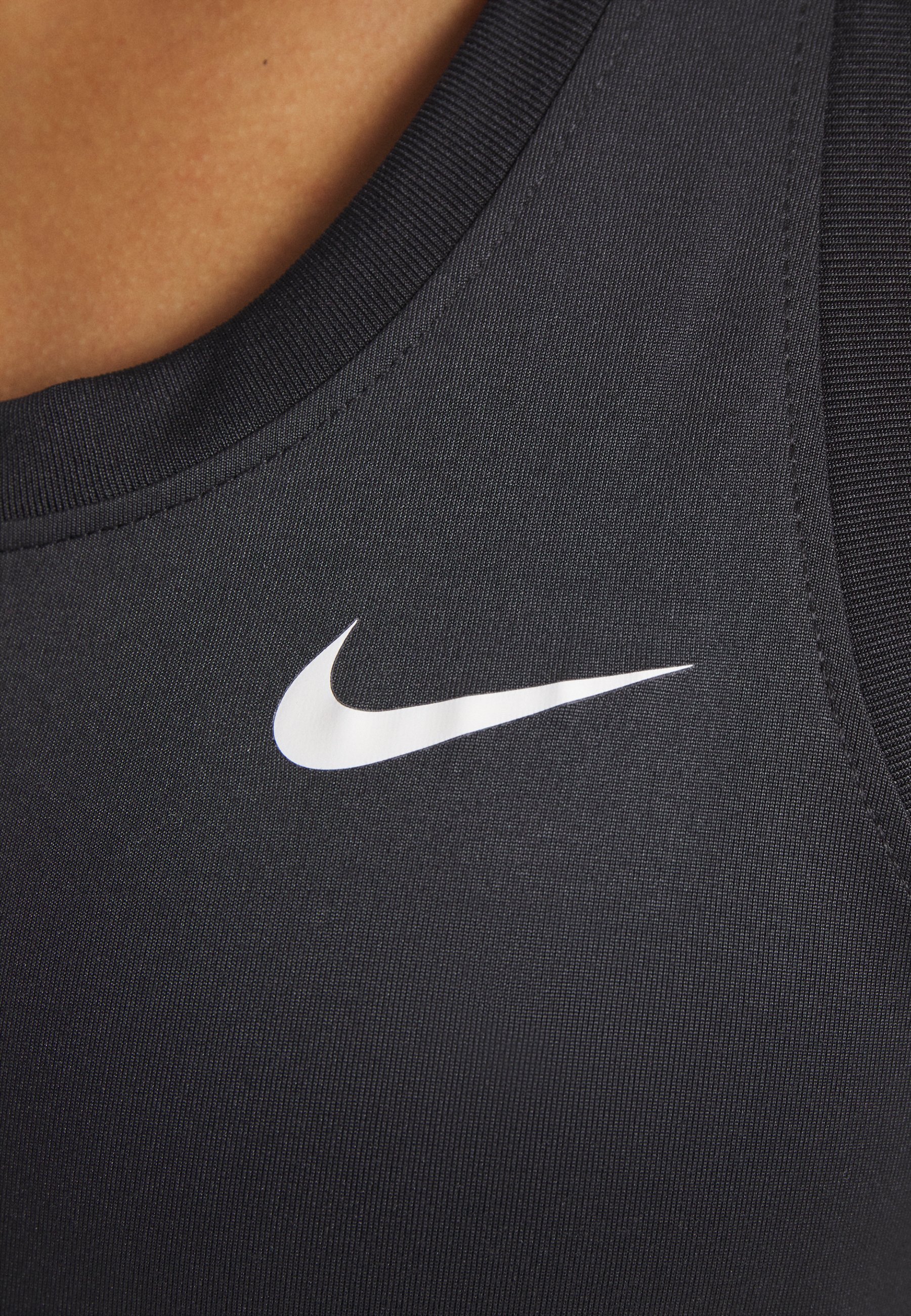 Nike Performance TANK Felső - Felső - fekete/fehér