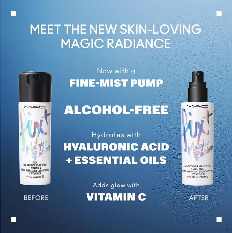Rozjasňujúca hmla na tvár MAC Cosmetics Fix+ Magic Radiance