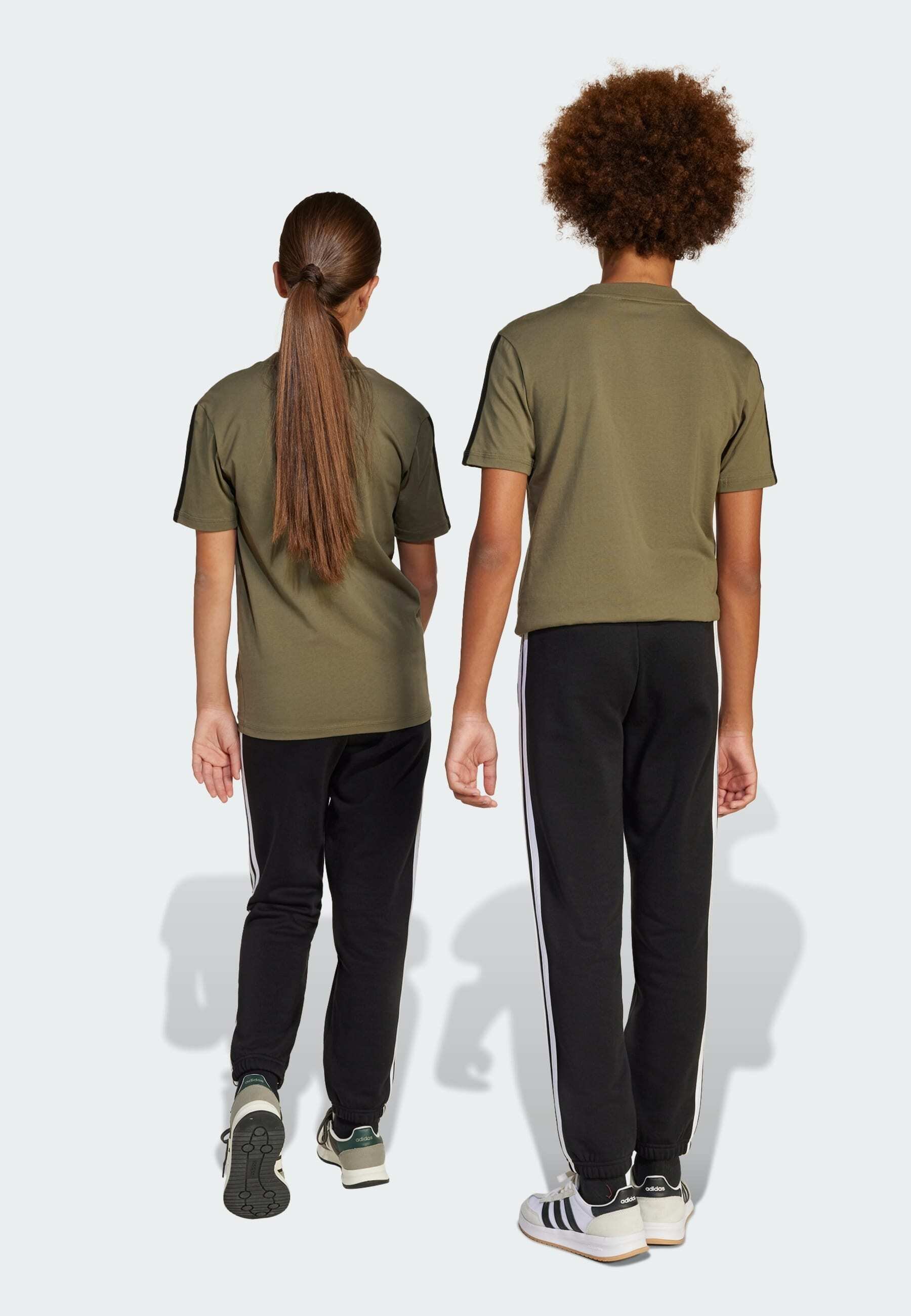 adidas Performance ESSENTIALS UNISEX - Trainingsbroek - zwart wit