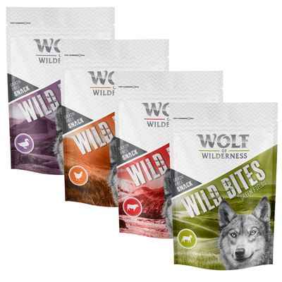Wolf of Wilderness Wild Bites Hundesnacks Blandet Pakke