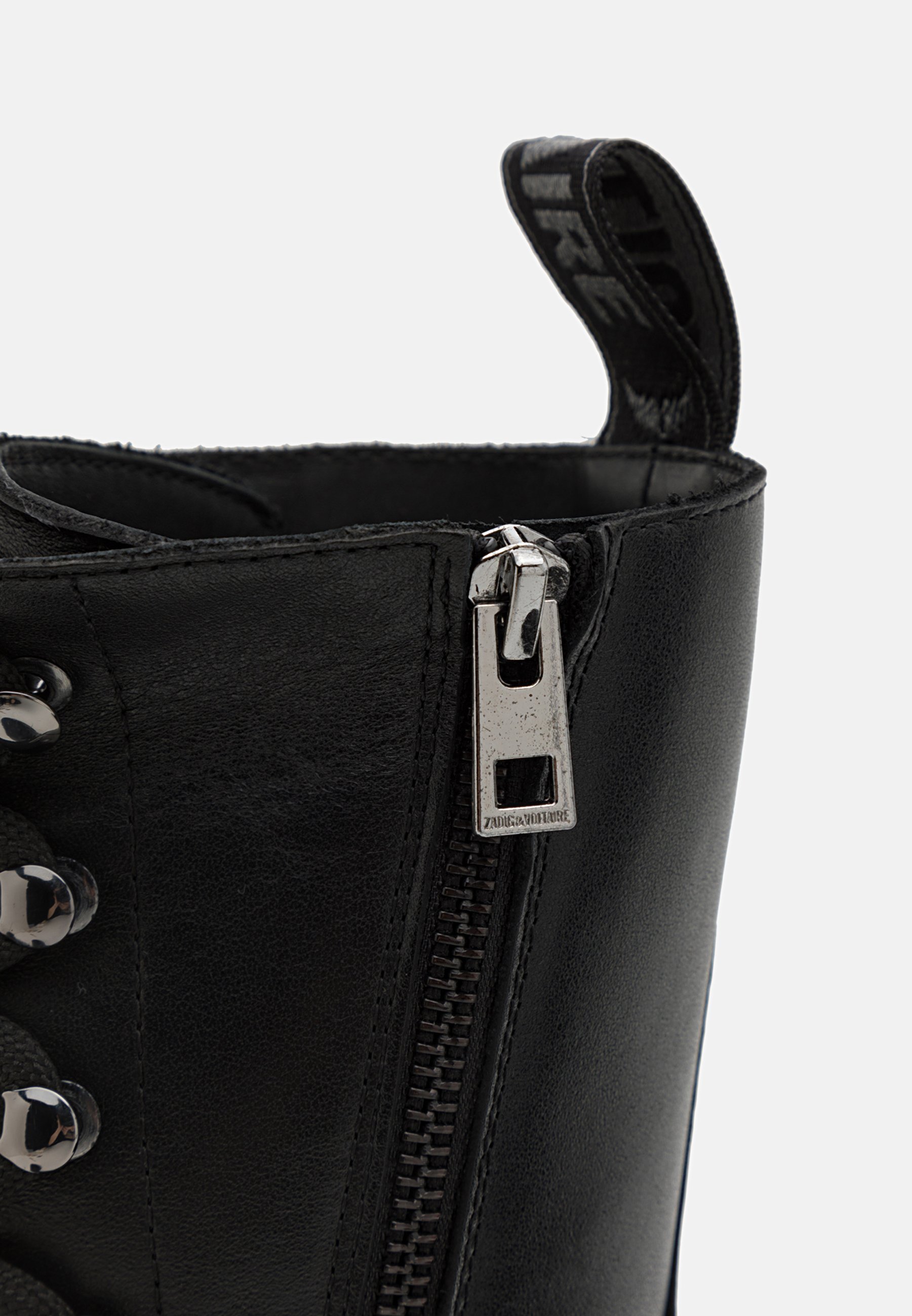 Zadig & Voltaire RIDE SEMY SHINY - Plateaustiefel - Noir