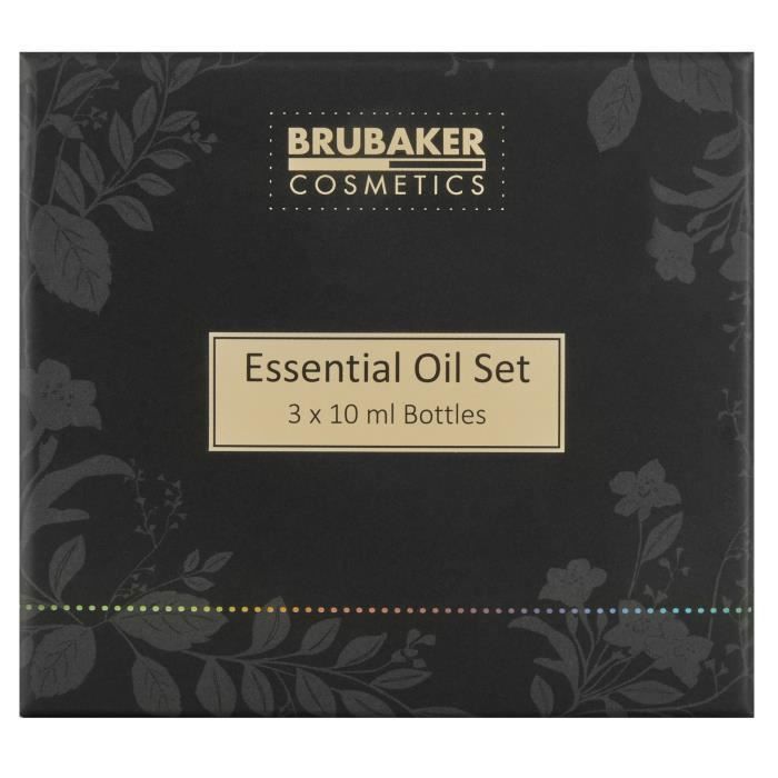 BRUBAKER Cosmetics Essentiële Oliën - Set van 3 Ylang-Ylang Oliën - Aromatherapie - Natuurlijk en Veganistisch - 3 x 10 ml
