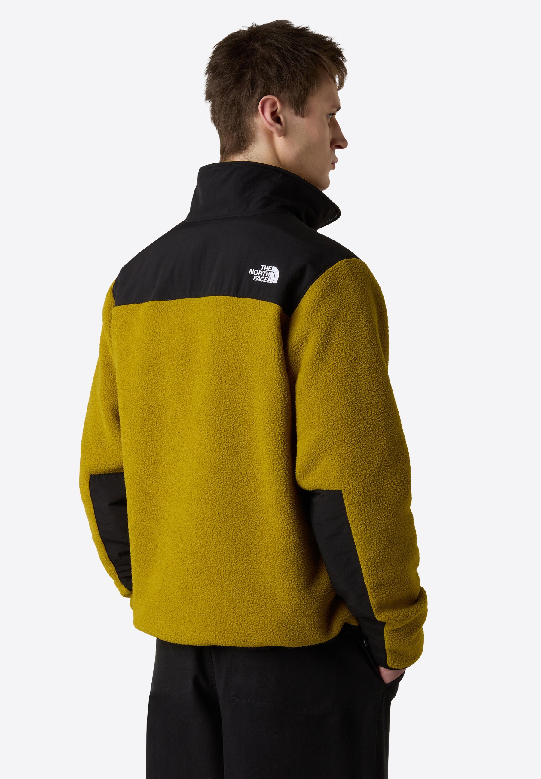 Giacca The North Face M RETRO DENALI - Giacca in pile - colore nero senape scuro tnf