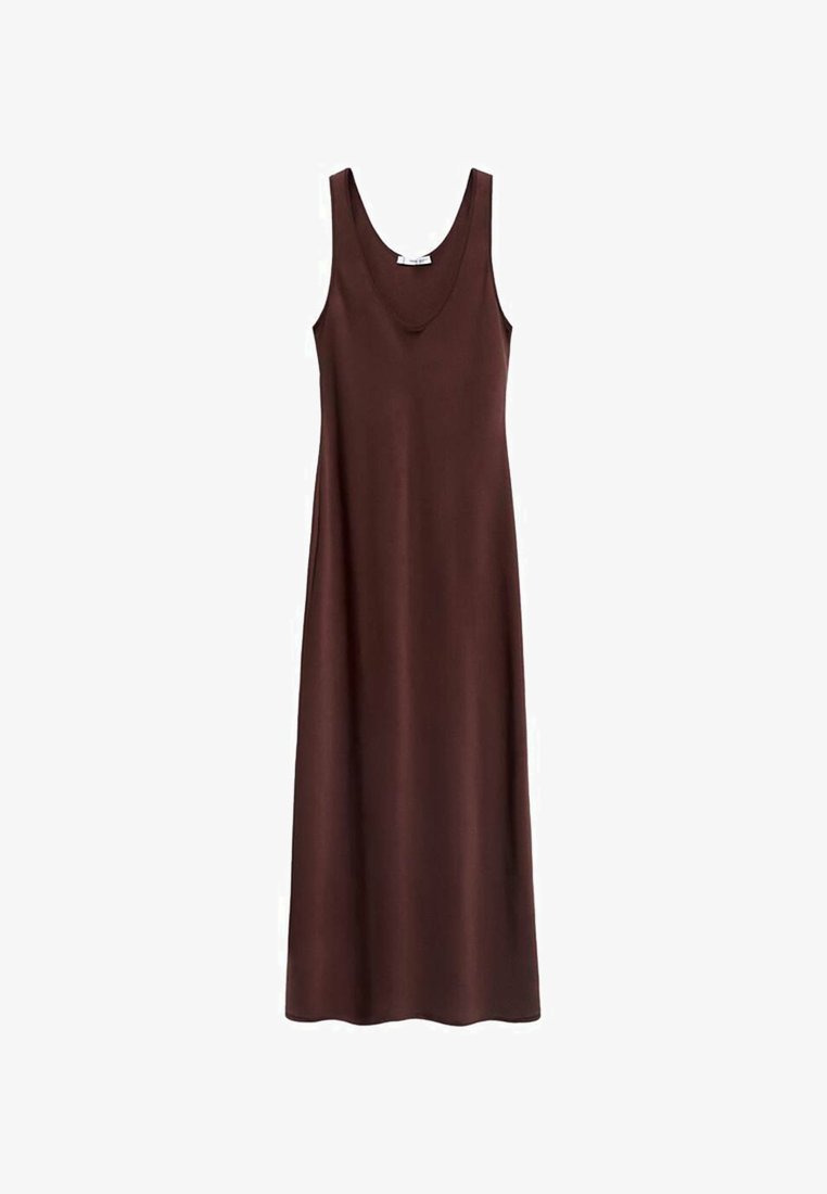 Mango maxi-jurk - bruin