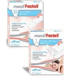 MEDIPRESTERIL Medipresteril Delicate Medium Pflaster 7x2 cm 20 Stück