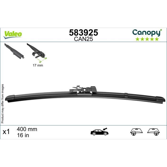 Escobilla limpiaparabrisas para capota - VALEO - 583925