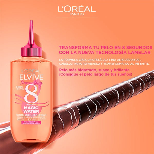 Dream Long 8 Segundos Magic Water | 200 ml
