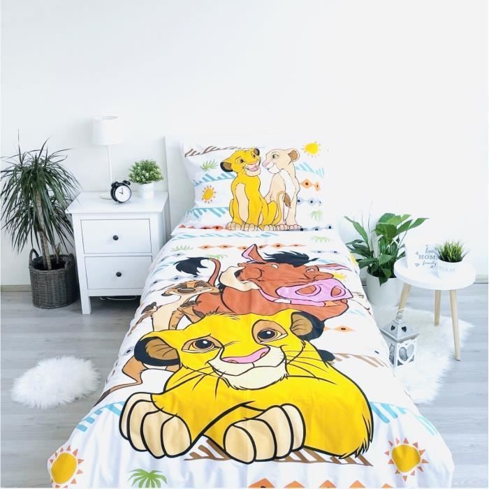 Funda nórdica infantil - GENÉRICA - Simba - 140x200 cm - 100% algodón - OEKO-TEX