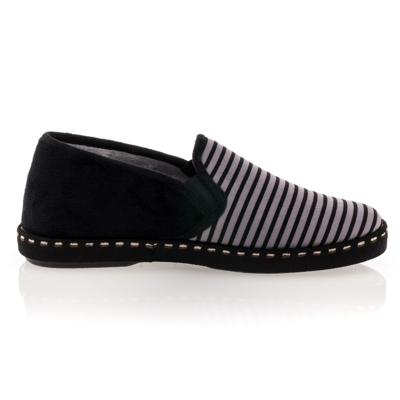 Pantuflas grises para hombre