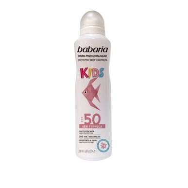 Babaria solkremspray for barn SPF50 200 ml 200 ml