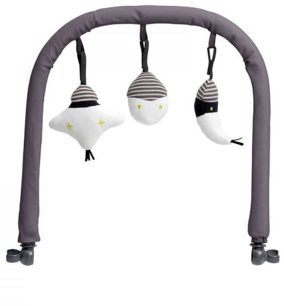 Hamaca para bebés BEABA Up & Down | Arco de juego Playprint Nature + Play