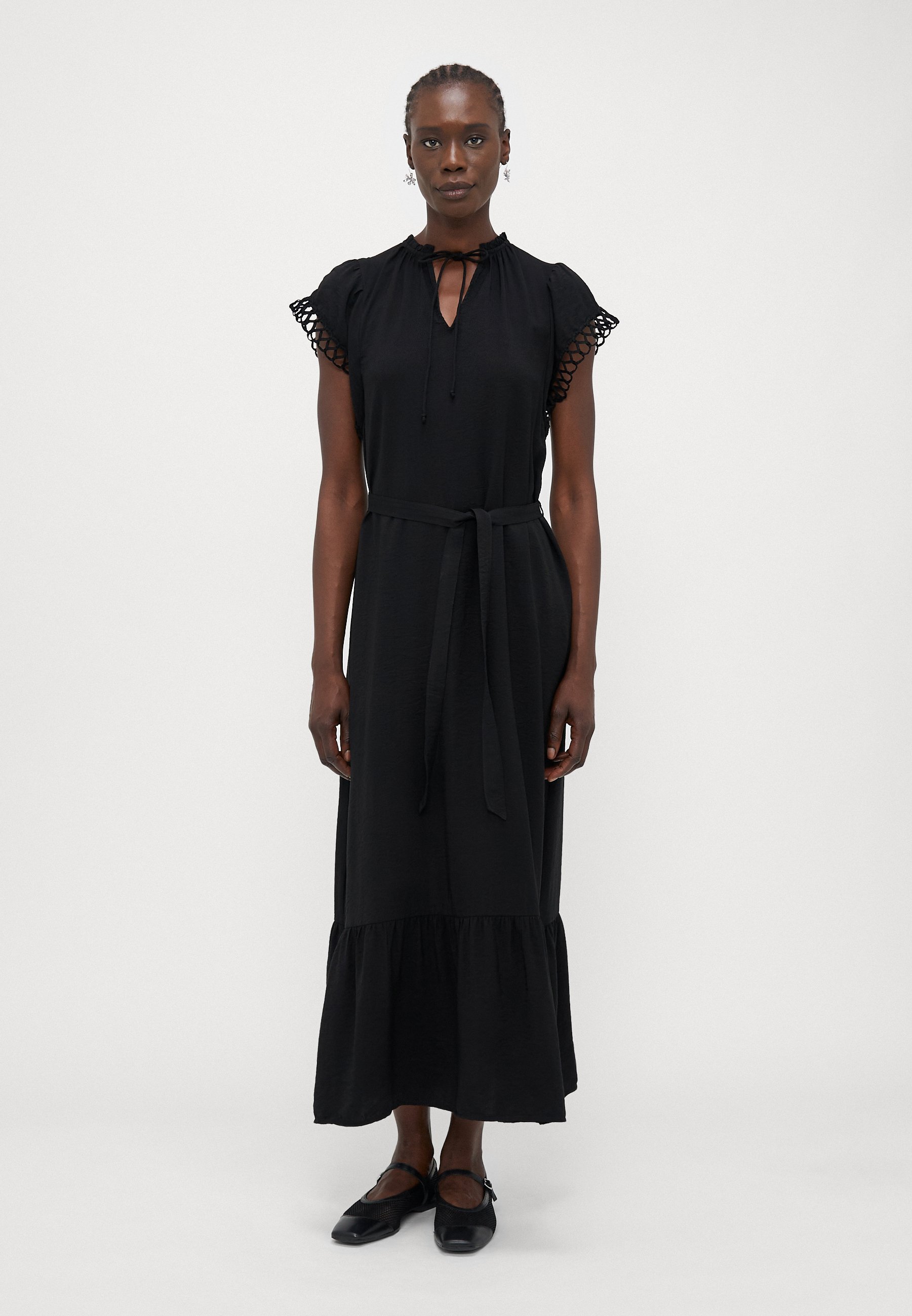 Robe longue Vero Moda VMFLAVIA - Robe maxi - Noire