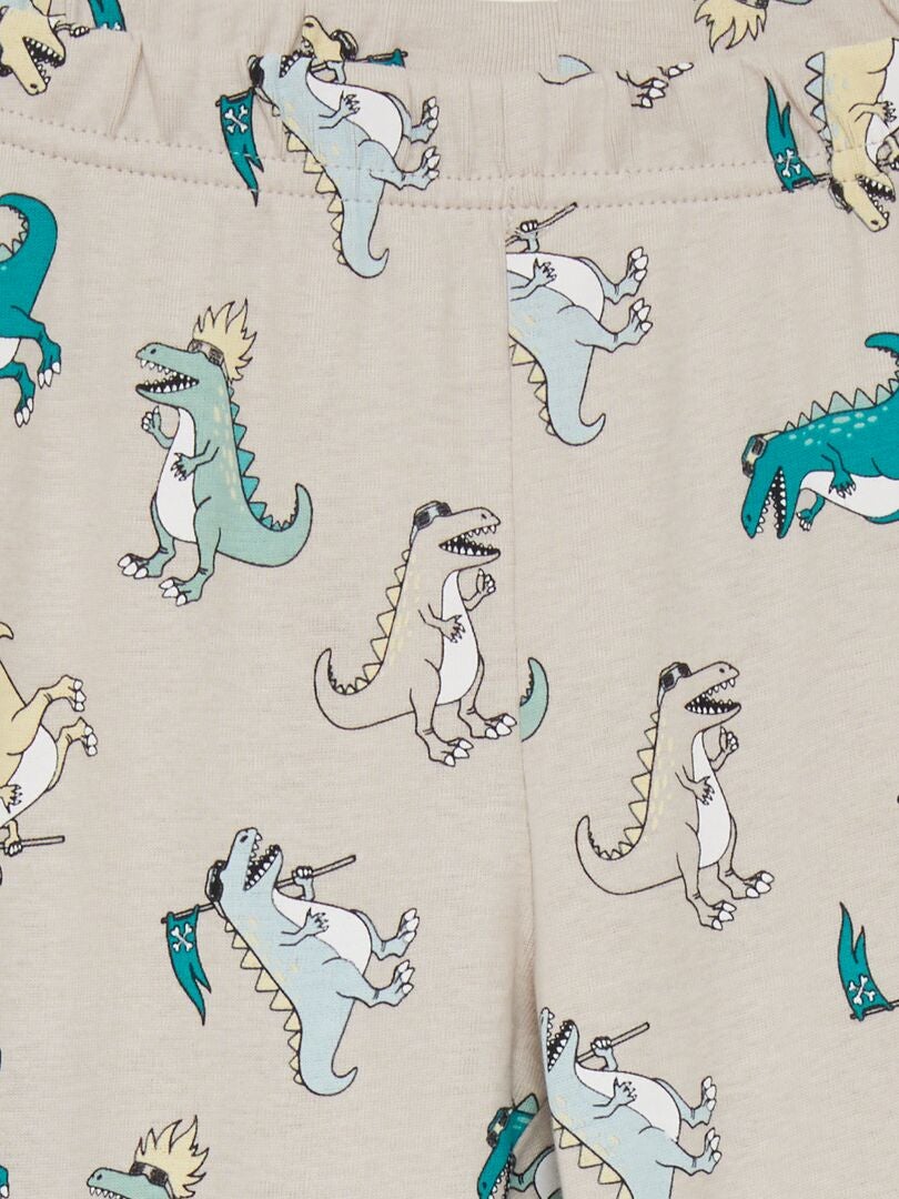 Conjunto de pijama de 2 piezas (camiseta + pantalón) - VERDE