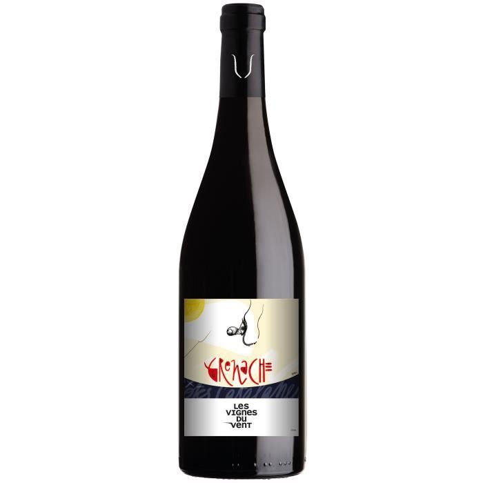 Art et Vin Vignes du Vent 2023 Côtes Catalanes Grenache - Vin rouge de Languedoc