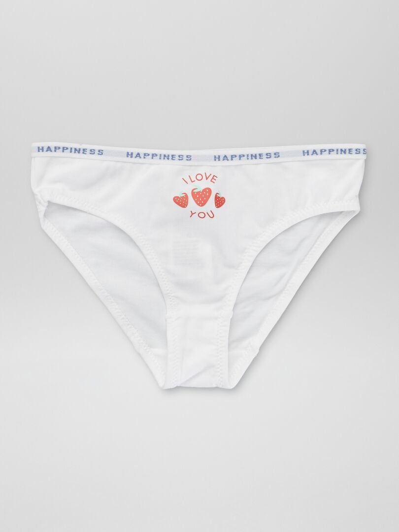 Juego de 4 calzoncillos estampados - AZUL