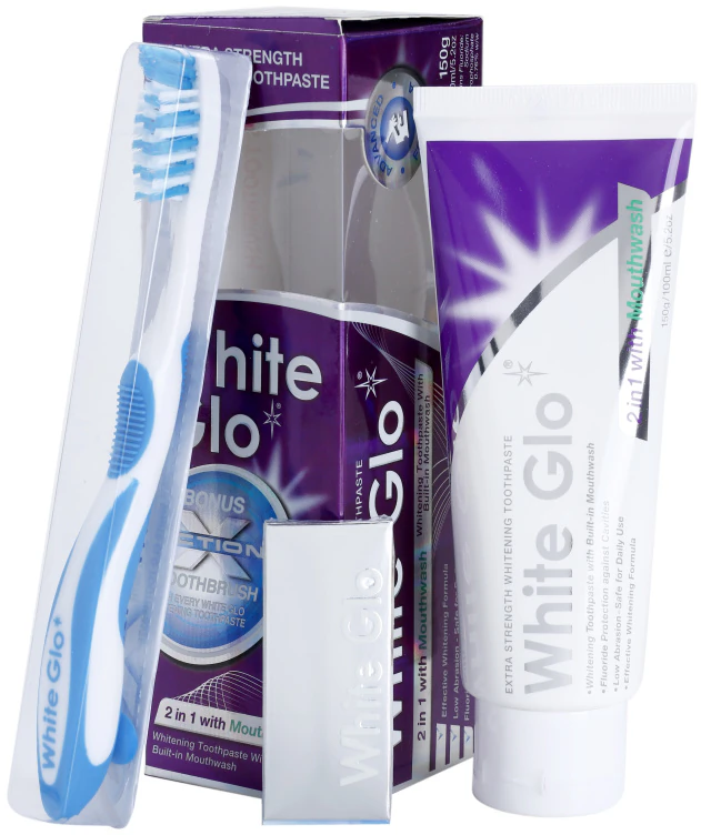 White Glo Professional 2-in-1 tandverzorgingsset