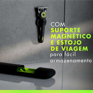 Gillette Pack Labs Neon Night 5 Technologies -parranajokoneen kuorintapala 1 kpl 1 kpl