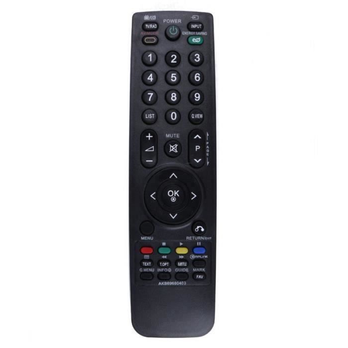 Mando a distancia - LG - AKB69680403 - Compatible con televisores LCD - Negro - Fácil de usar