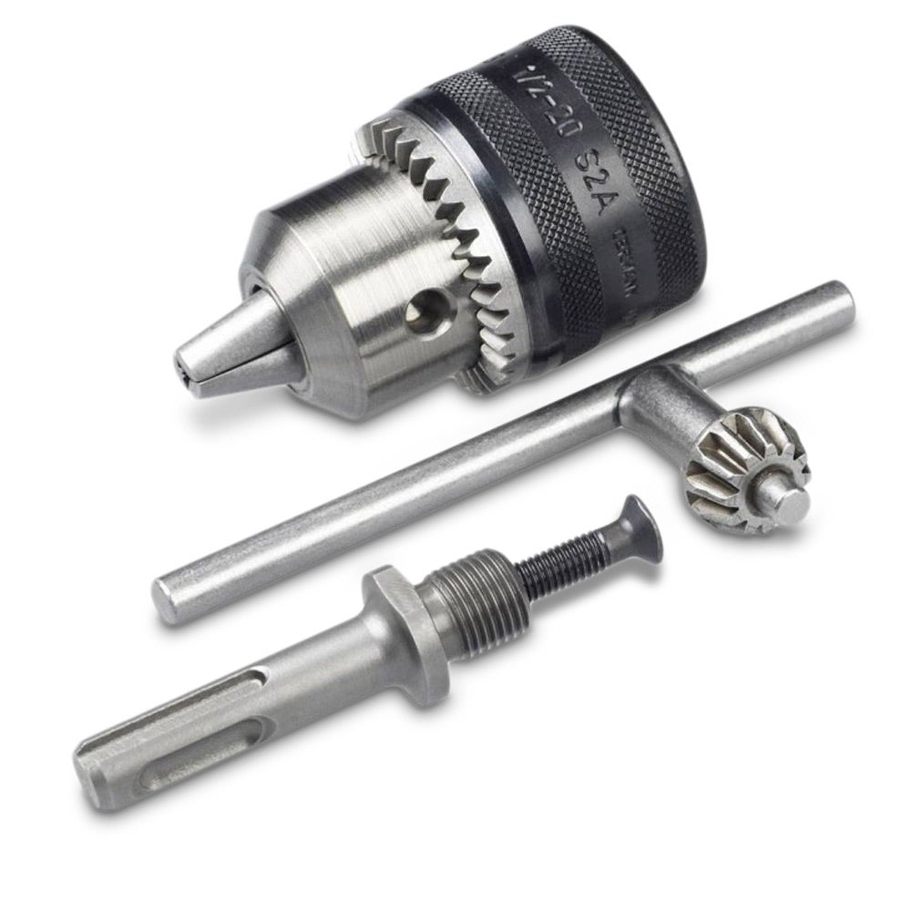 Mandril de furadeira BOSCH de 13 mm com chave e adaptador SDS 2607000982