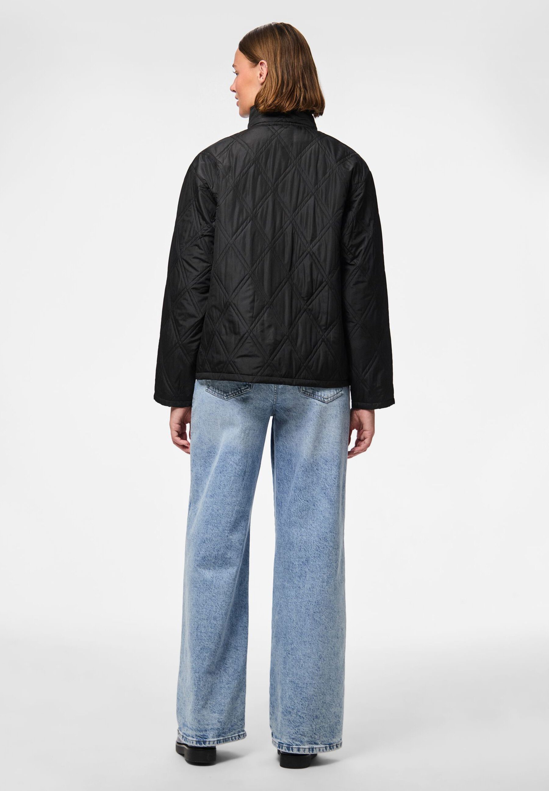 Pieces PCMISTA JACKET - Licht jack - zwart