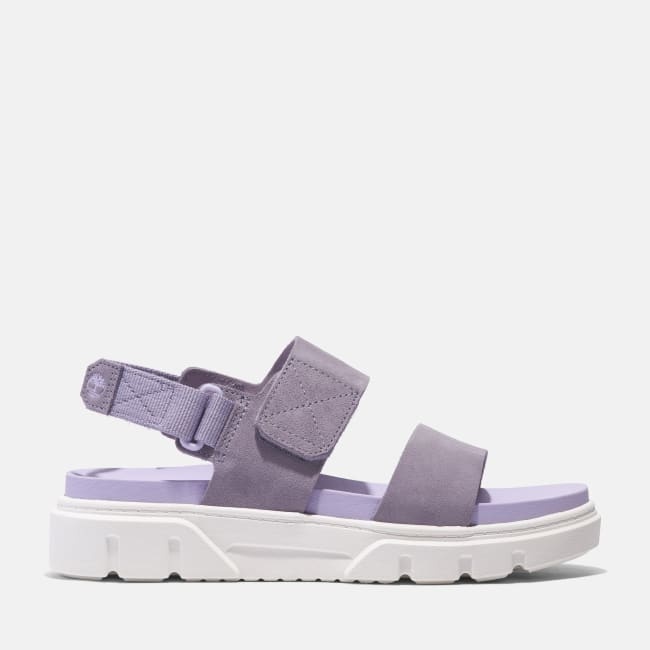 Sandalo a Doppia Fascia Greyfield da Donna in                viola
