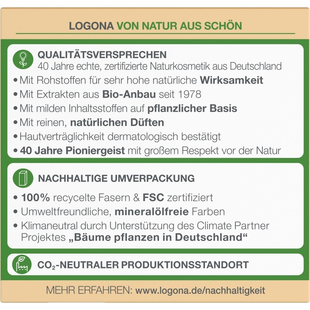 Denný krém Logona s omladzujúcim účinkom – 50 ml