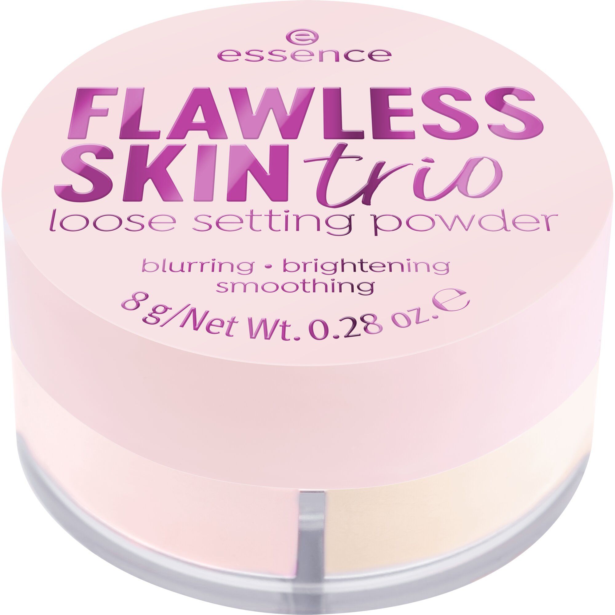 Sypký púder Flawless Skin Trio Kompaktný púder a sypký púder