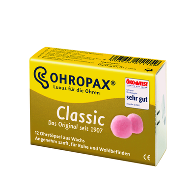 Ohropax Tampões Ouvidos Cera Clássicos      12 un 12 un