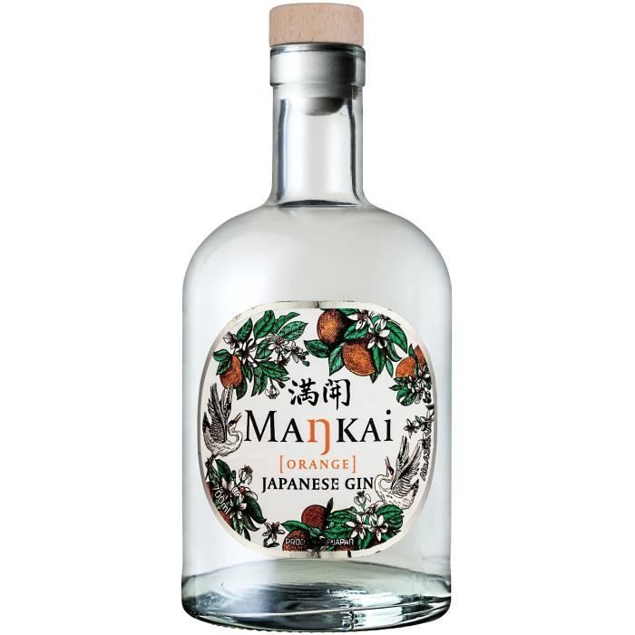 Mankaï - Orange - Gin - 70 cl - 43,0% Vol.