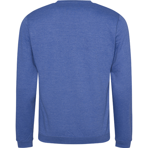 Awdis lichtgewicht gemêleerd sweatshirt met ronde hals