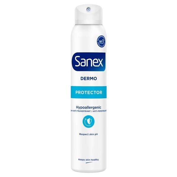 Sanex Dermo Protector 24 stundu antiperspiranta aerosols<br>200ml - Visiem ādas tipiem